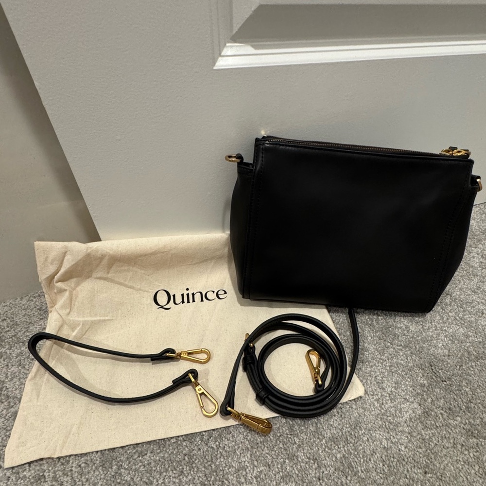 Quince 3 pocket purse. New